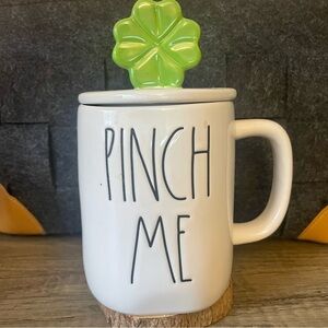 RAE DUNN Pinch Me Mug with Lid